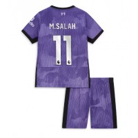 Camisa de time de futebol Liverpool Mohamed Salah #11 Replicas 3º Equipamento Infantil 2023-24 Manga Curta (+ Calças curtas)